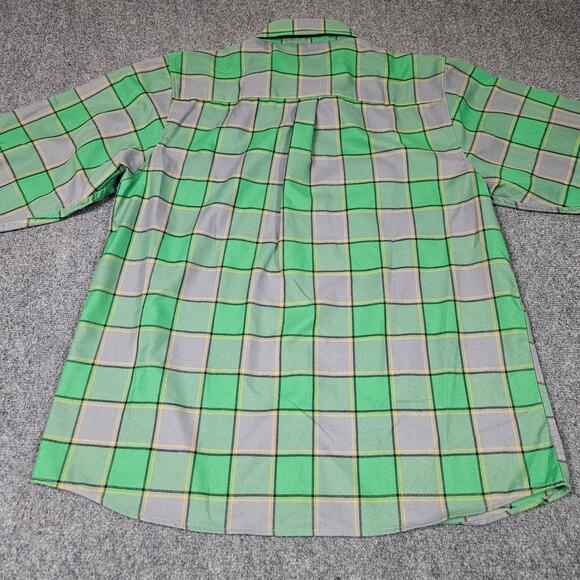 Dixxon Flannel The Auld Pub Shirt 2XL Green Plaid D-Tech St Patricks Day Irish - Picture 7 of 10